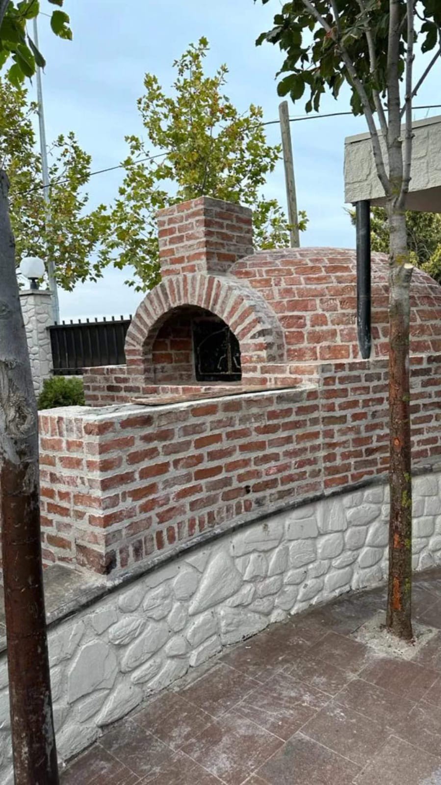 Sultanbeyli Doğal Taş Örme Bahçe Fırını