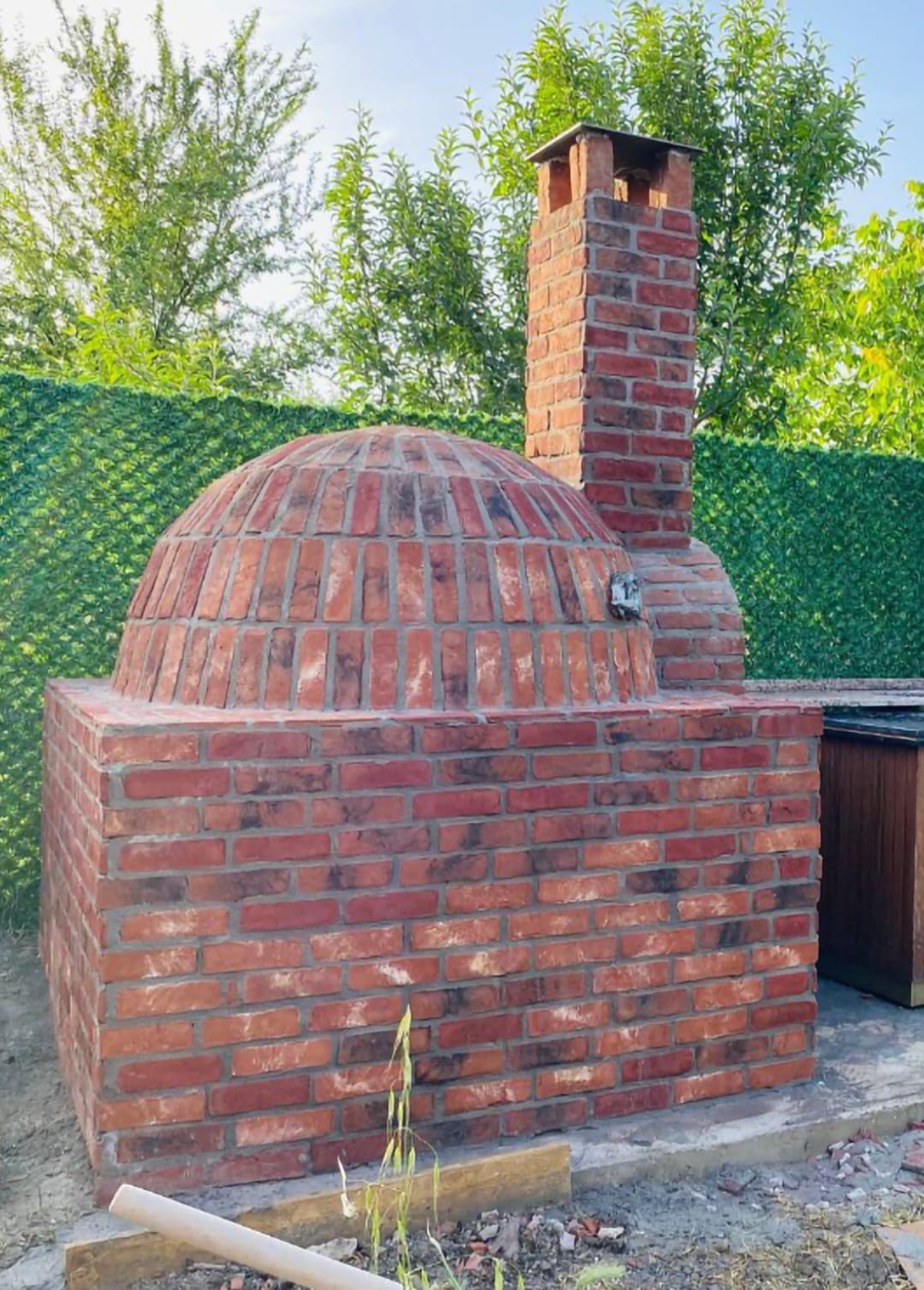 Granit Tezgahlı Barbekü & Bahçe Fırını
